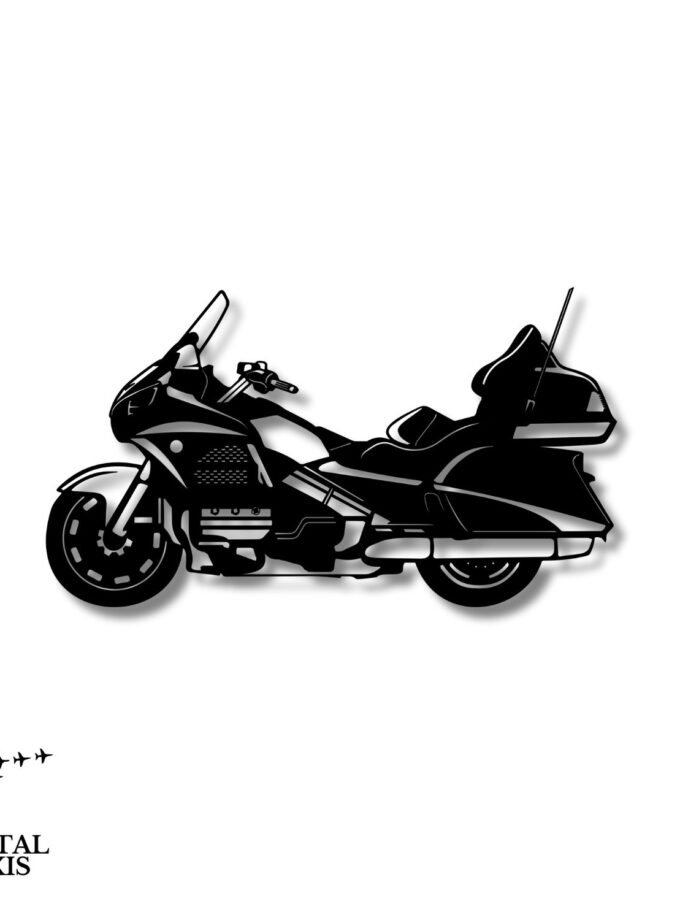 Honda Gold Wing — Luksus na Kołach, Sztuka na Ścianie