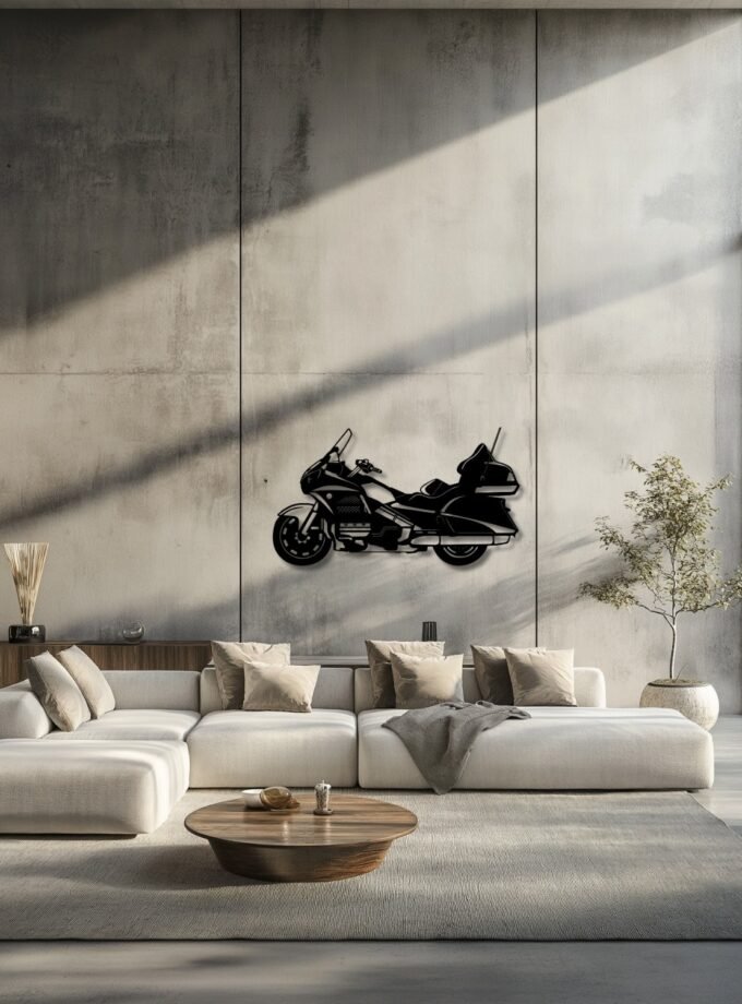 Honda Gold Wing — Luksus na Kołach, Sztuka na Ścianie