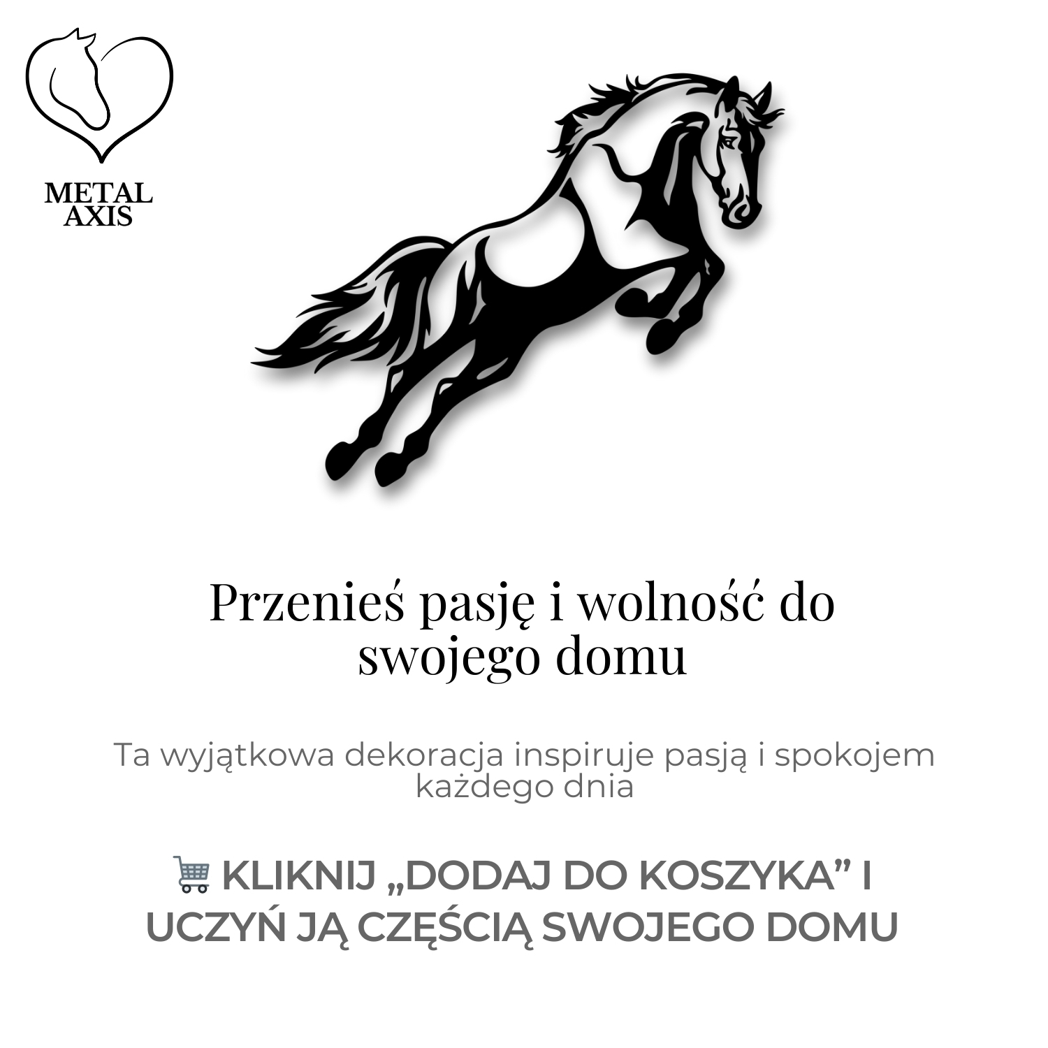 Skaczący Koń – Siła i Wolność na Twojej Ścianie - obrazek 5